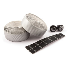 Лента на руль CHBT корковая серебристый "карбон" CLARK`S