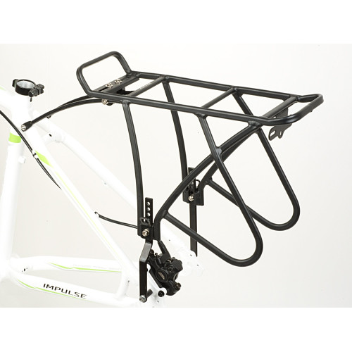 Багажник алюминиевый сварной Author 24-28" черный.