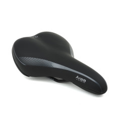 Седло комфортное AREA X7  гелевое черное AUTHOR