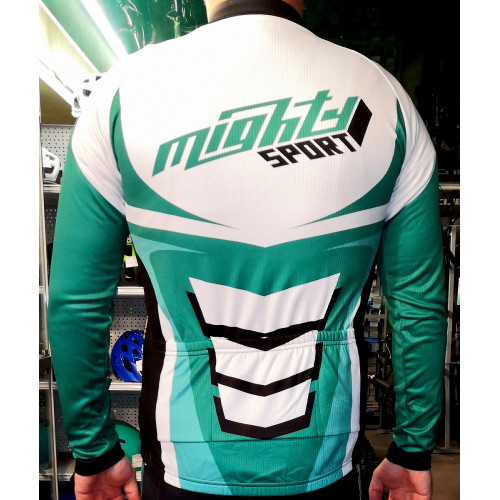 Велоджерси утепленная "Mighty-Sport", длинный рукав