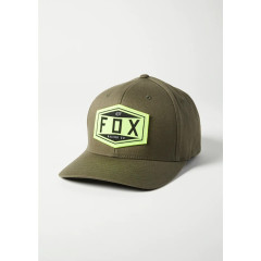 Бейсболка Fox Emblem Flexfit Olive Green