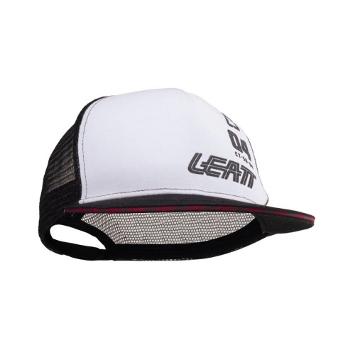 Бейсболка Leatt Trucker Cap Black/White, One Size 2024