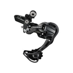 Переключатель задний Shimano Deore, M593, SGS, 10 скоростей, серебро IRDM593SGS