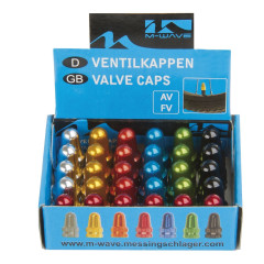 Колпачки для ниппеля авто/спорт алюминий ПАРА M-WAVE