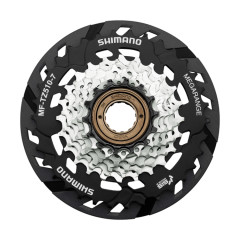 Трещётка Shimano, TZ510, 14-34, с защитой, 7 скоростей