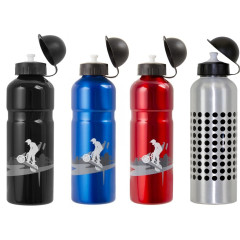 Фляга алюминиевая 0,75 с крышкой (4 цвета)