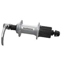 Втулка задняя Shimano Alivio T4000, 32 отверстия, 8/9/10 ск, серебристая EFHT4000BZBS