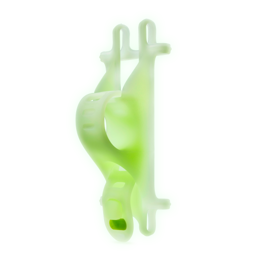 Держатель для смартфона силиконовый на руль BIKE TIE люминисцентный BONE                                            