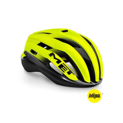 Велошлем Met Trenta MIPS Black/Fluo Yellow