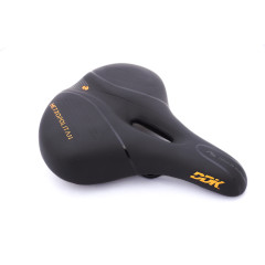 Седло комфортное женское DDK-347 с гелевыми вставками и пружинами<br />