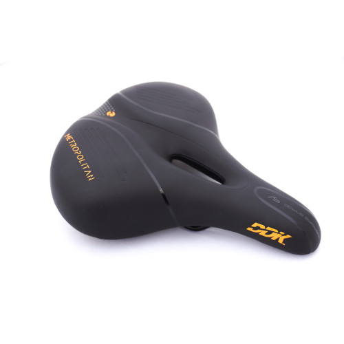 Седло комфортное женское DDK-347 с гелевыми вставками и пружинами<br />