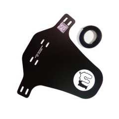 Крыло переднее Mucky Nutz Mini Face Fender Black <br />