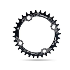 Звезда  Narrow Wide 32T BCD104мм,  штампованная  AL7075. Чёрная.