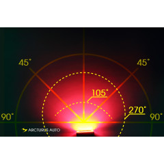 Фонарь задний Moon Comet-X PRO, 80 люмен, USB