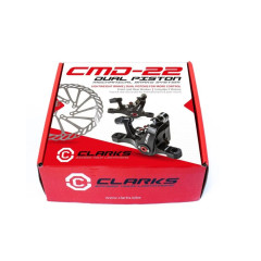 Тормозной набор механический дисковый двухпоршневой CMD-22 Clarks's передний + задний