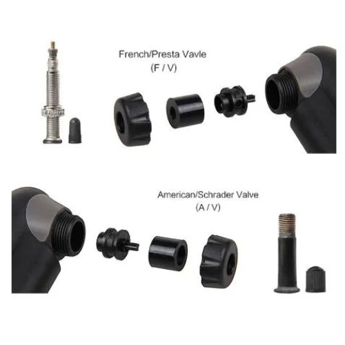 Насос для велосипеда с манометром GIYO GP-41S