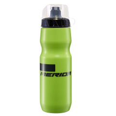 Фляга пластиковая с крышкой Merida 760 мл зелёно/чёрная