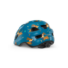 Велошлем детский Met Hooray Blue Teckel