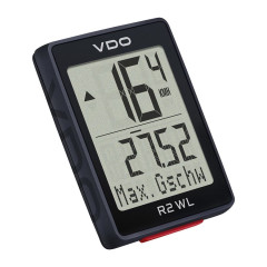 Велокомпьютер VDO R2 WL 10 функций беспроводной 3-строчный дисплей