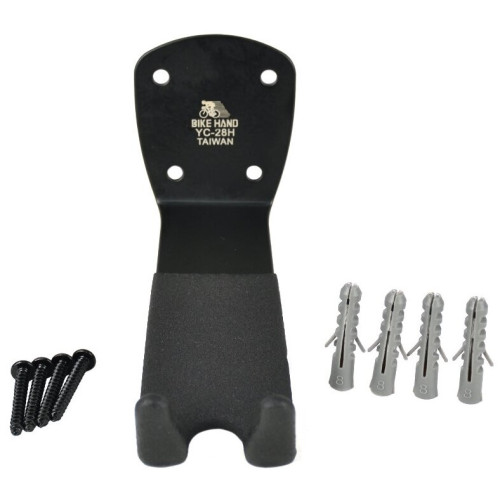 Держатель вело настенный за педаль YC-28H сталь BIKEHAND
