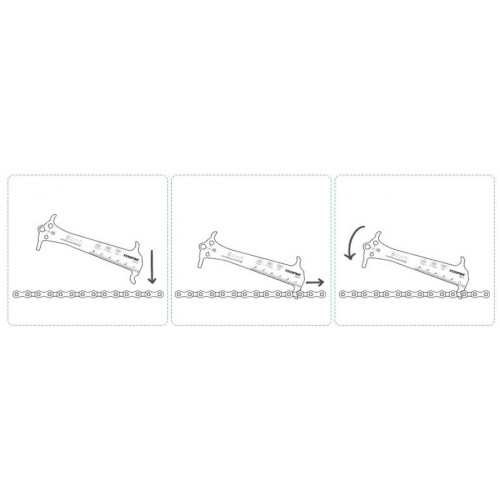 Измеритель износа цепи велосипеда, цепеметр TPR