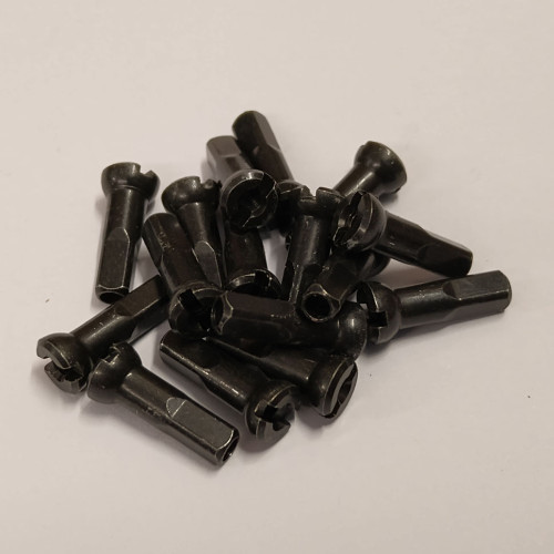 Ниппель 14мм, чёрный, латунь Polyax 14G