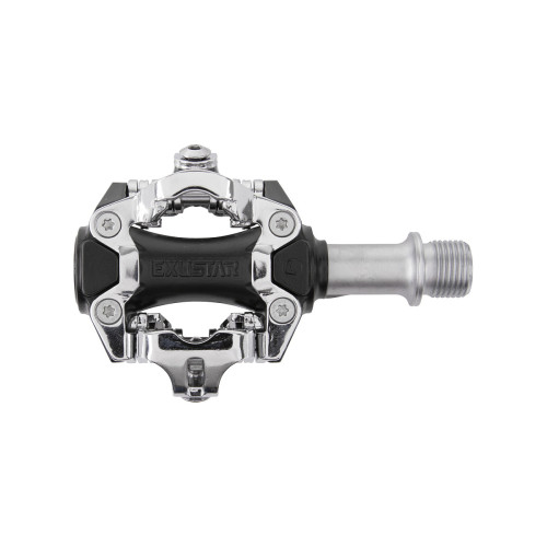 Педали E-PM211 Exustar Spd серо-черные