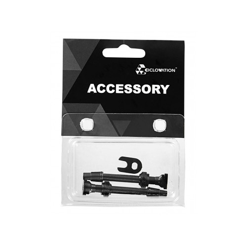 Ниппель бескамерный Ciclovation Advanced 40mm Black