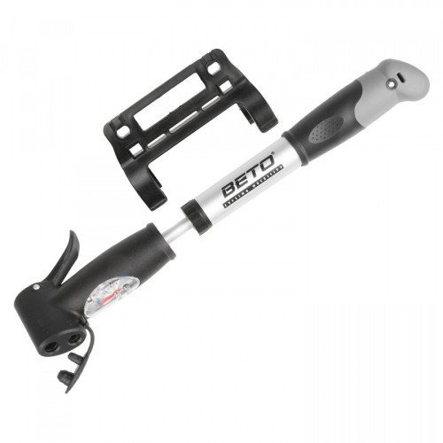 Насос для велосипеда с манометром двойного действия BЕТО