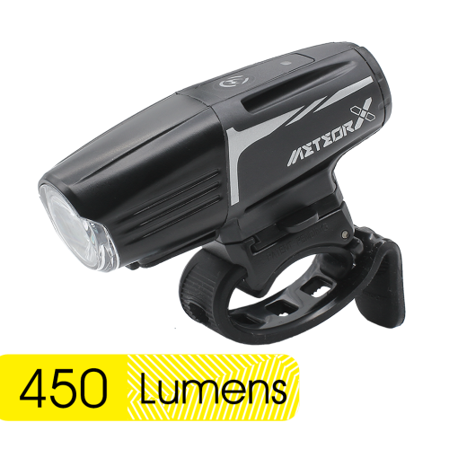Фонарь для велосипеда передний с креплением на руль  Moon Meteor X Auto, 450  люмен.