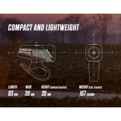 Фонарь для велосипеда передний Sigma Buster 400