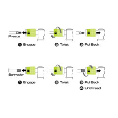 Насос велосипедный Birzman Horizons Apogee Lite