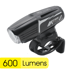 Фонарь для велосипеда передний с креплением на руль  Moon Meteor X Auto PRO, 600  люмен.