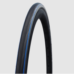Покрышка Schwalbe Lugano II 700x25C (25x622) K-Guard чёрно-синяя