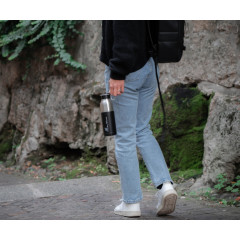 Фляга-термос Elite MIA Termo 550 мл, нержавеющая сталь зелёная