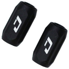 Наконечник рубашки с регулировкой Jagwire Pro Mini Inline Index Adjusters 4mm Black 2шт.