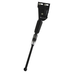 Подножка вело алюминиевая 24-29 одноперьевая крепление 2 болта OSTAND