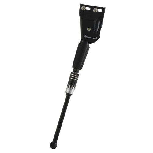 Подножка вело алюминиевая 24-29 одноперьевая крепление 2 болта OSTAND