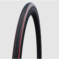 Покрышка Schwalbe Lugano II 700x25C (25x622) K-Guard чёрно-красная