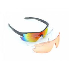 Очки спортивные вело Author Vision LX S!BRIGHT, серая оправа