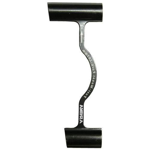 Адаптер для дискового тормоза передний PM 203мм черный Ashima