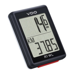 Велокомпьютер VDO R1 WL беспроводной 3-строчный дисплей