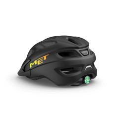 Велошлем подростковый Met Crackerjack Black
