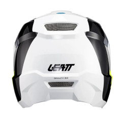Велошлем фуллфейс Leatt MTB Gravity 2.0 White Black
