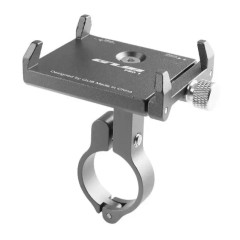 Держатель для смартфона на руль/вынос алюминиевый GUB PRO1 серый<br />