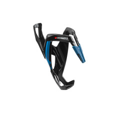 Флягодержатель Elite Custom Race Plus / Черный-Синяя графика