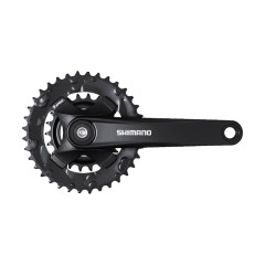 Система Shimano MT101-2, 175 мм, квадрат, 36/22T, с болтами, для 9 скоростей. EFCMT1012E62XL